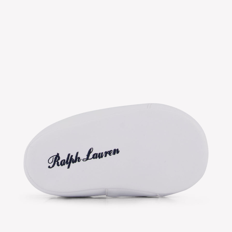 Ralph Lauren THERON Baby Jongens Sneakers In Wit