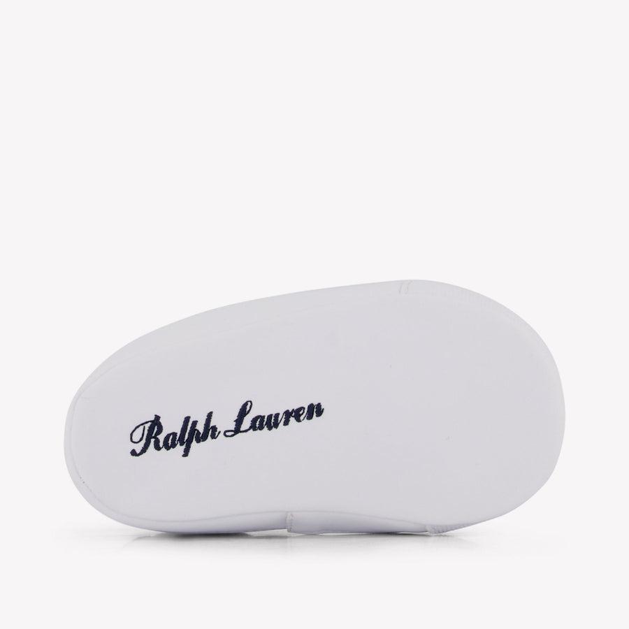 Ralph Lauren THERON Baby Jongens Sneakers In Wit