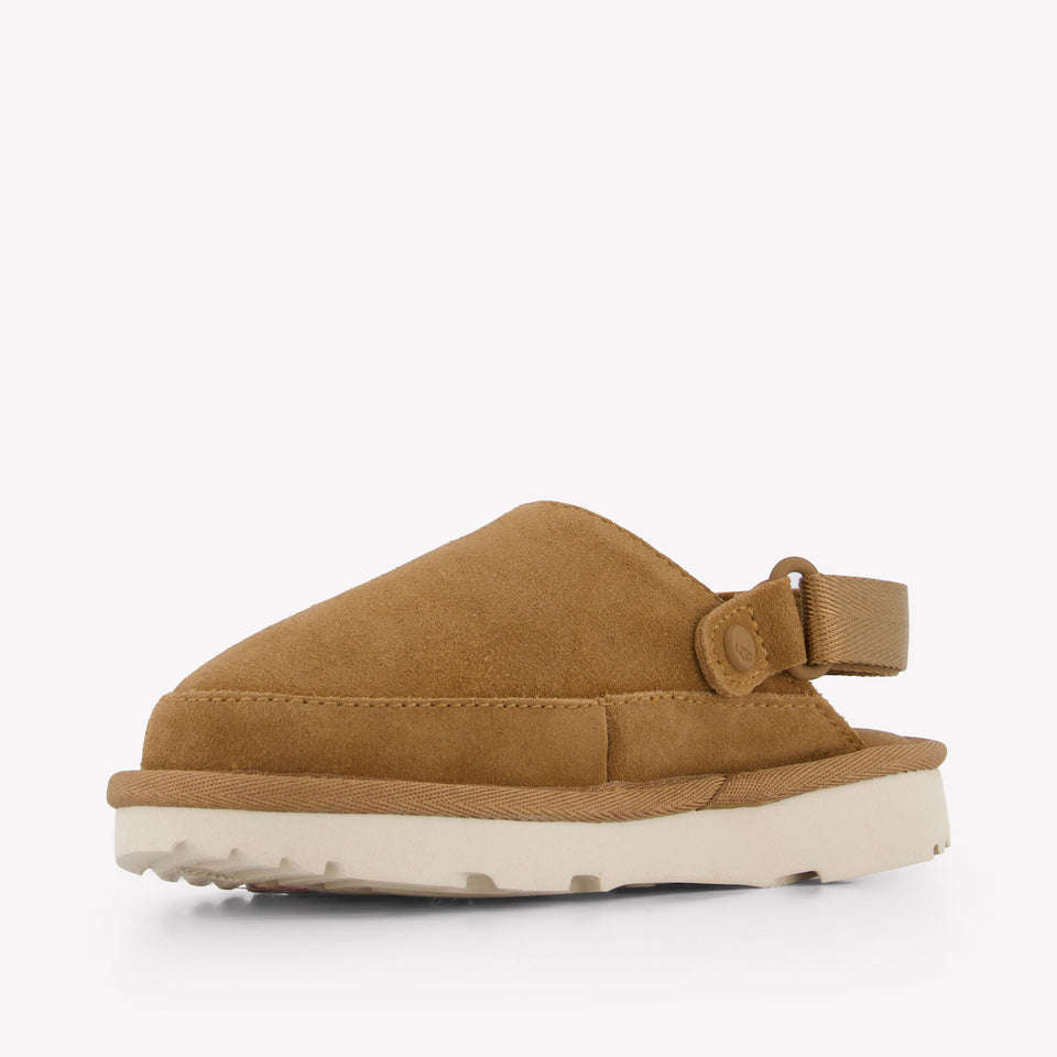 UGG Meisjes Sloffen In Camel