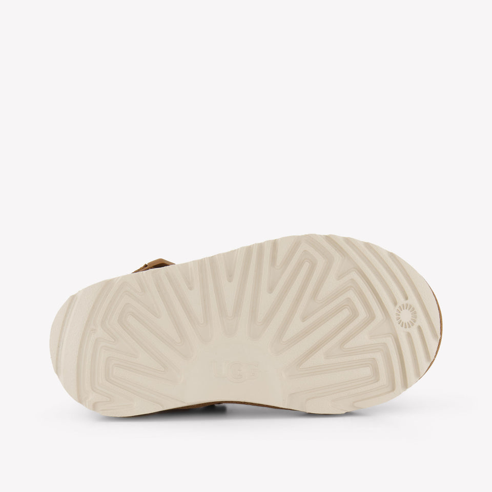 UGG Meisjes Sloffen In Camel