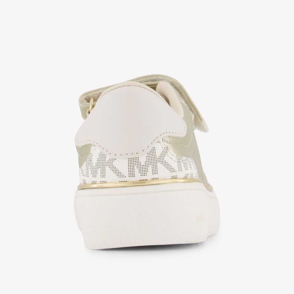 Michael Kors Jem Finn Meisjes Sneakers In Goud