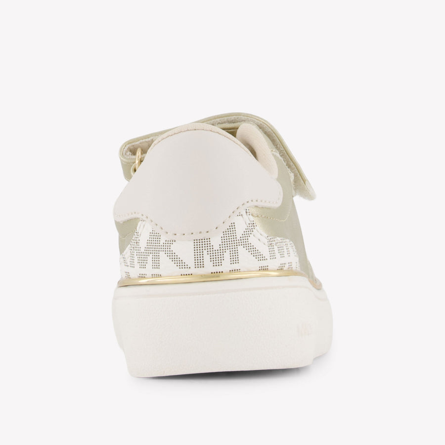 Michael Kors Jem Finn Meisjes Sneakers In Goud
