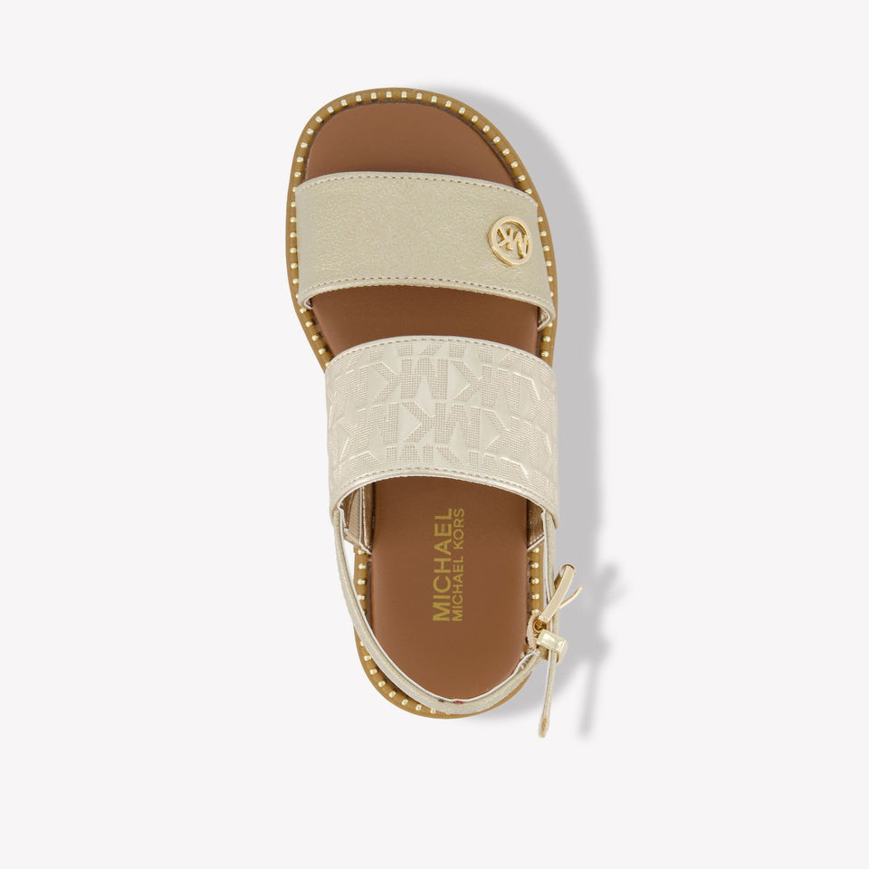 Michael Kors JAGGER MAXSON II Meisjes Sandalen In Goud