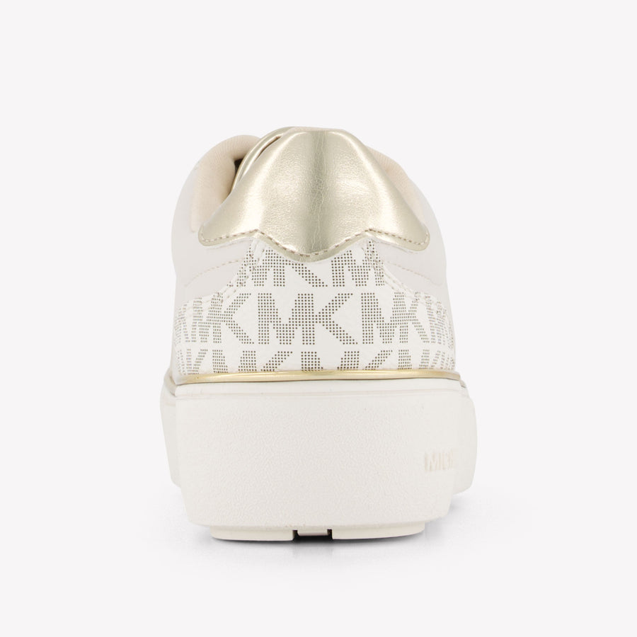 Michael Kors JORDANA FINN Meisjes Slippers In Off White