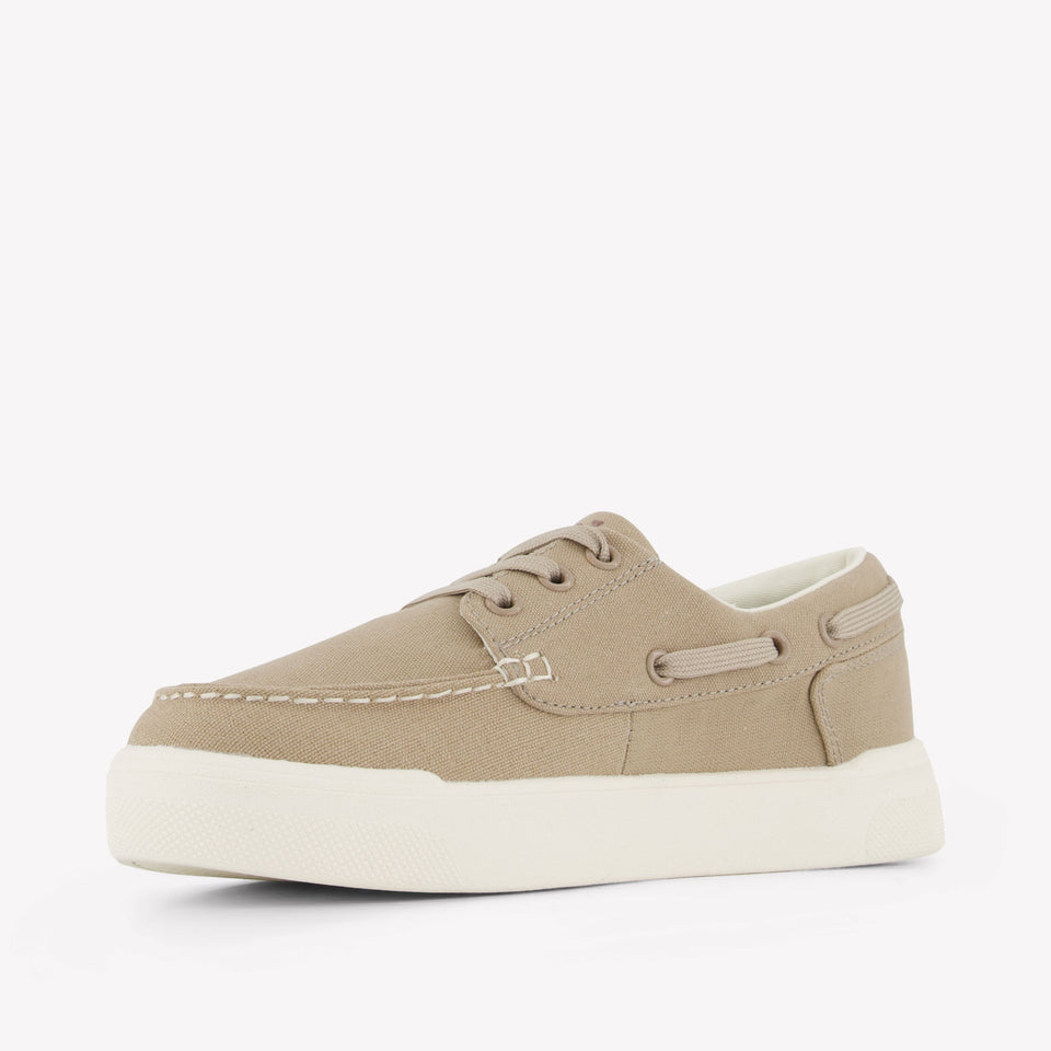 Ralph Lauren FRAZIER BOAT Jongens Sneakers In Beige
