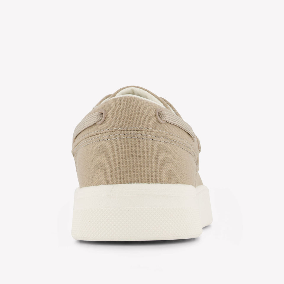 Ralph Lauren FRAZIER BOAT Jongens Sneakers In Beige