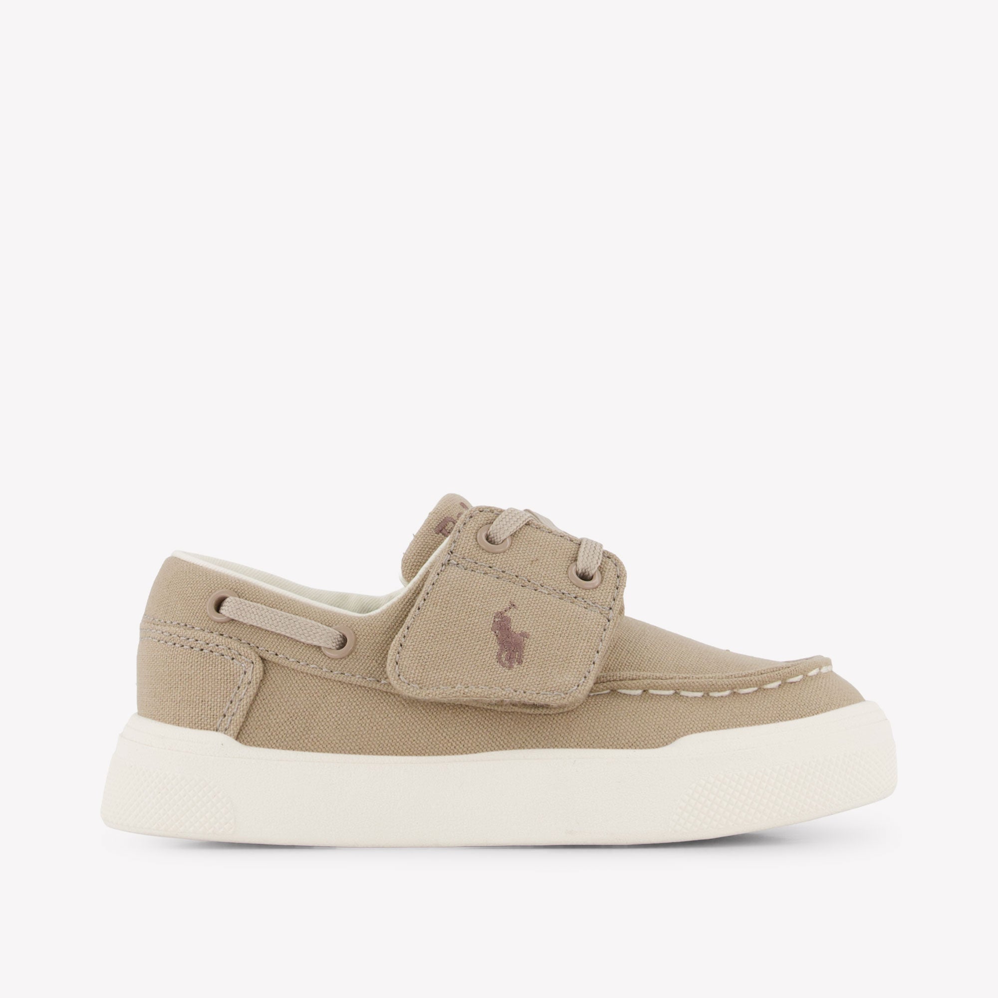 Ralph Lauren FRAZIER BOAT EZ Jongens Sneakers In Beige