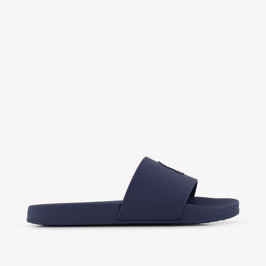 Ralph Lauren LENNON Kinder Jongens Slippers In Navy