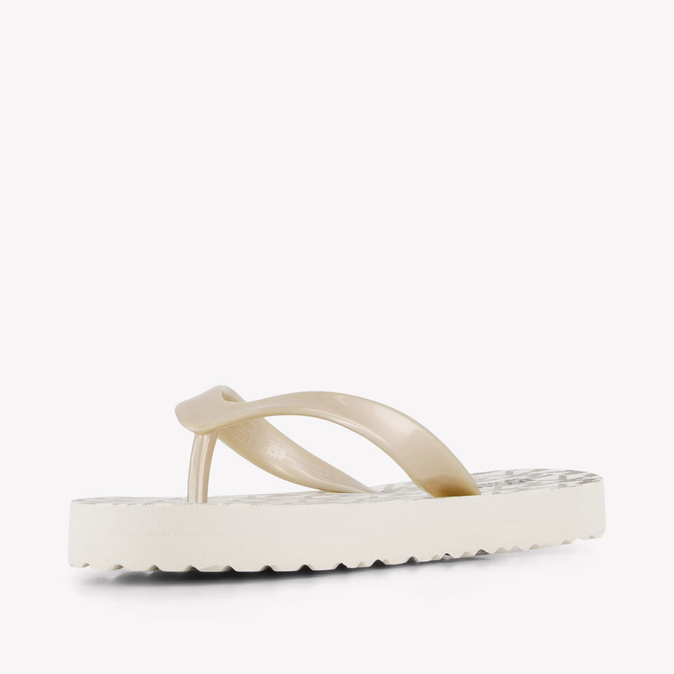 Michael Kors JINX Meisjes Slippers In Goud
