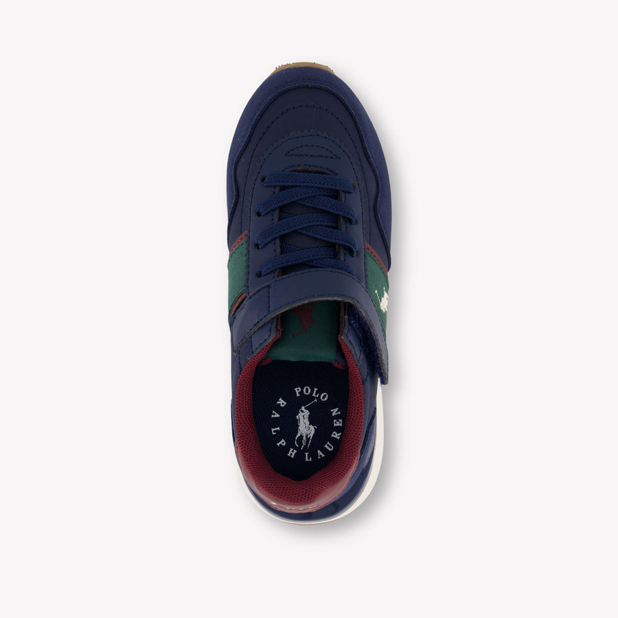 Ralph Lauren Jongens Sneakers In Navy