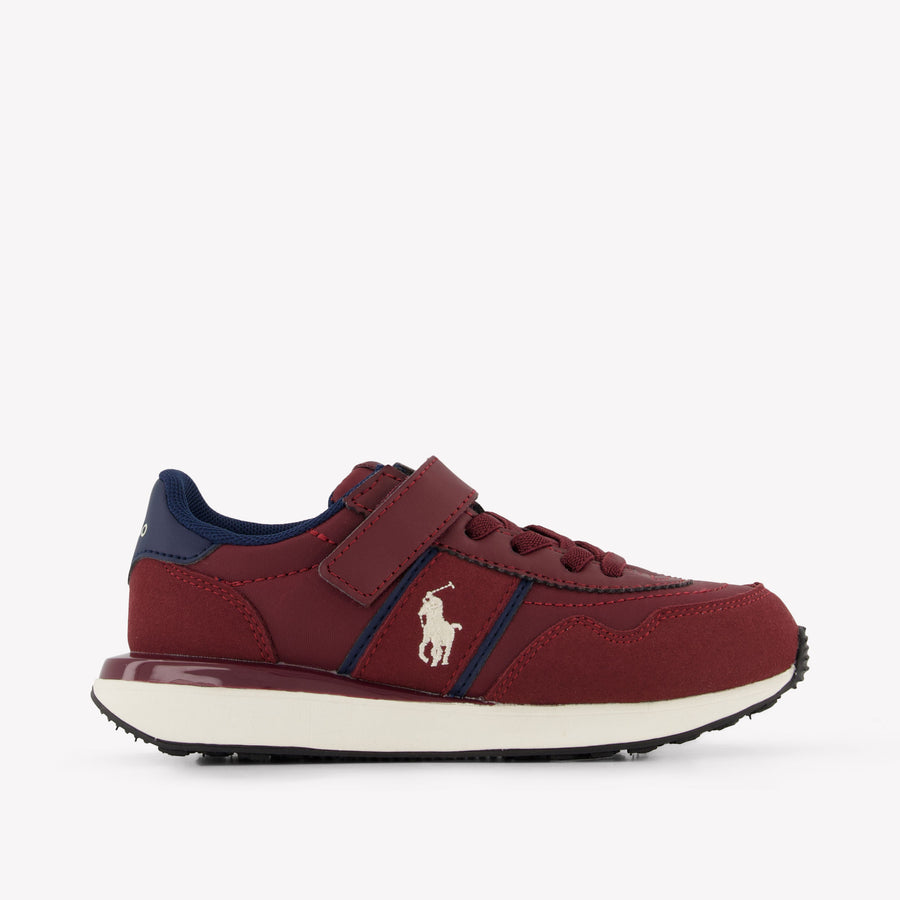 Ralph Lauren Jongens Sneakers In Bordeaux