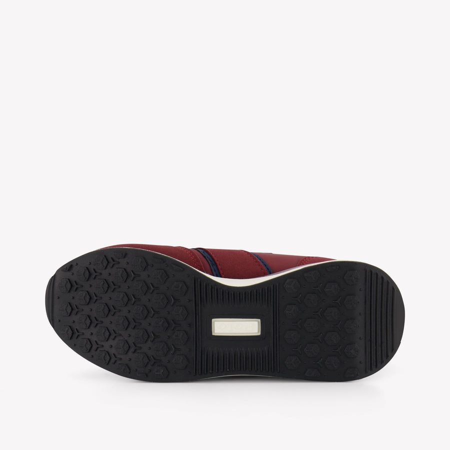 Ralph Lauren Jongens Sneakers In Bordeaux