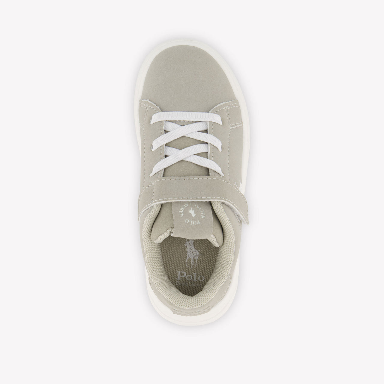 Ralph Lauren Jongens Sneakers In Licht Grijs