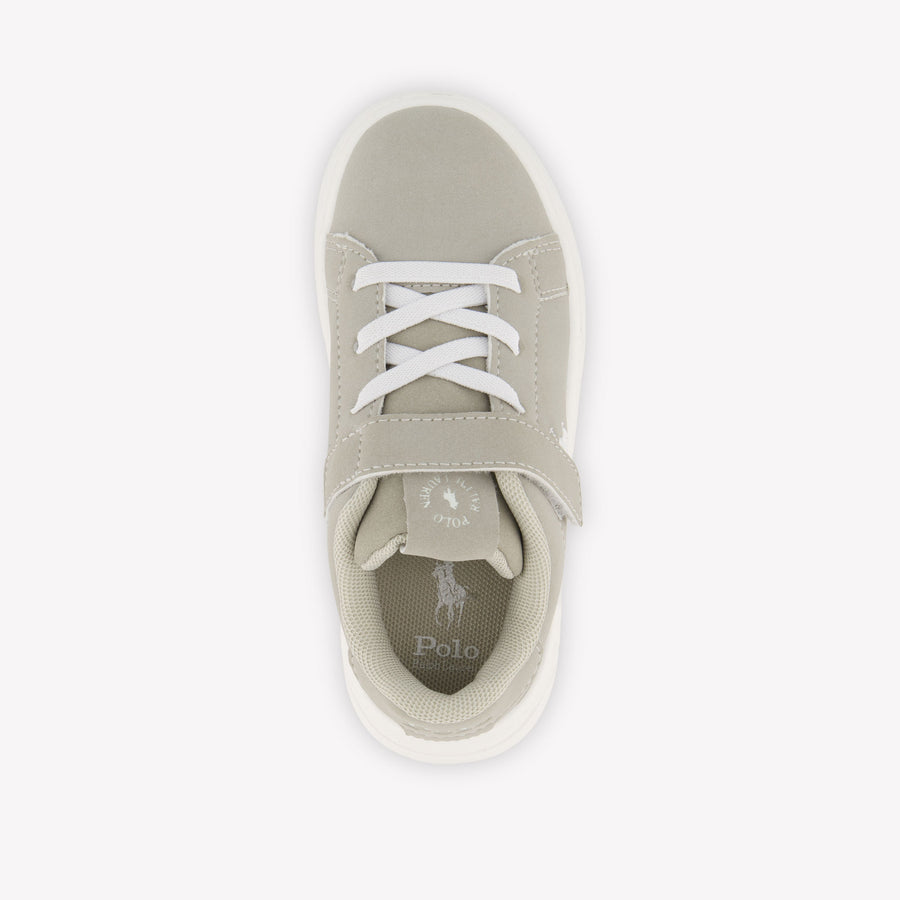 Ralph Lauren Jongens Sneakers In Licht Grijs