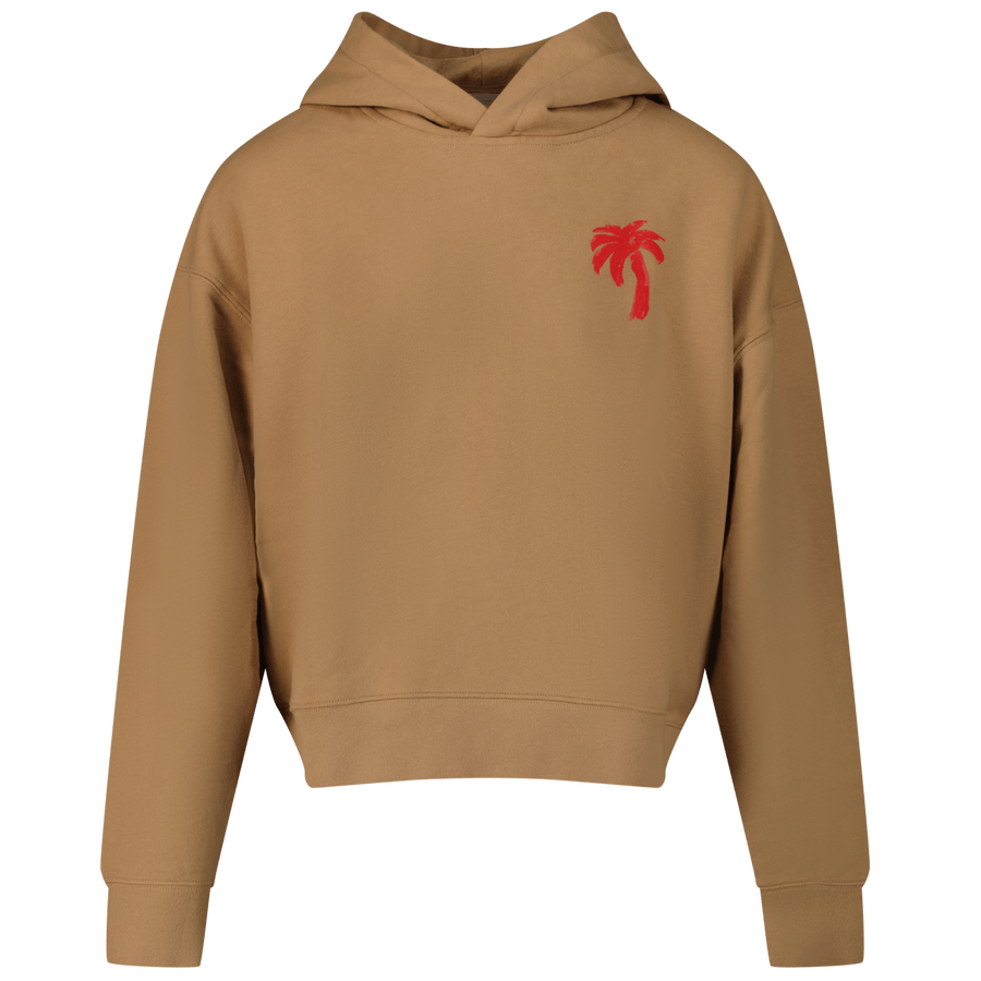 Palm Angels Boys Sweater Beige