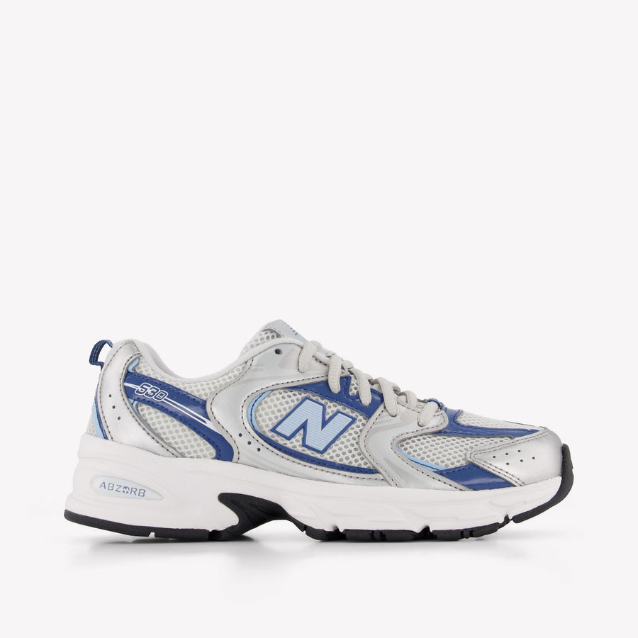 New Balance 530 Kinder Unisex Sneakers in Zilver