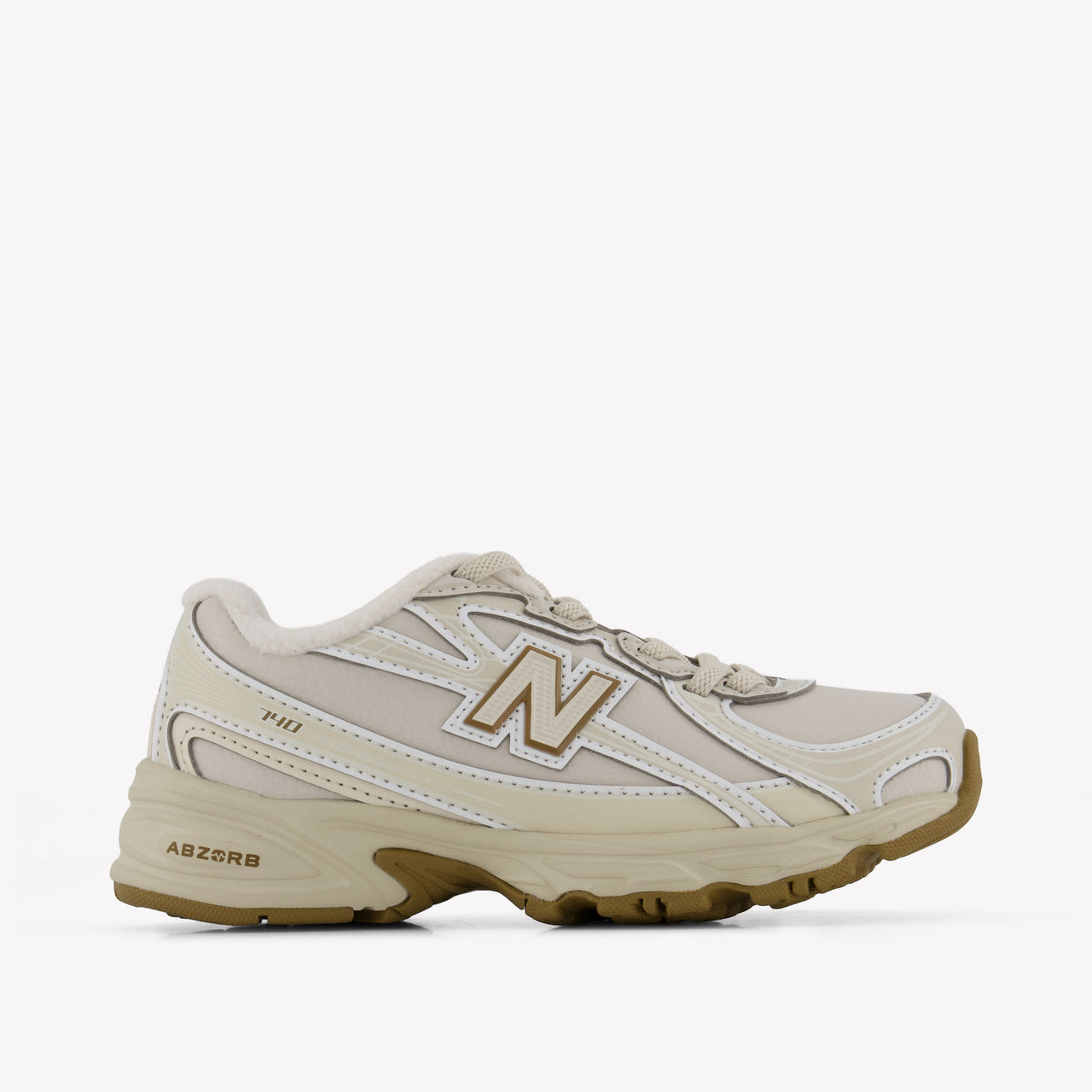 New Balance 740 Kinder Unisex Sneakers In Licht Beige