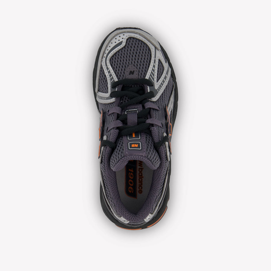 New Balance 1906 Kids Unisex Sneakers In Dark Gray
