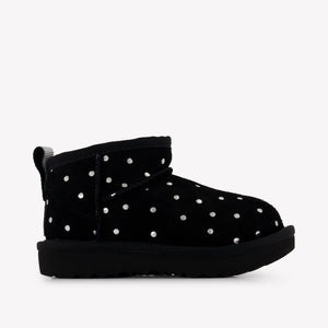 UGG Classic Ultra Mini Shiny Dots Kinder Meisjes Laarzen In Zwart