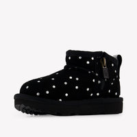 UGG Classic Ultra Mini Shiny Dots Kinder Meisjes Laarzen In Zwart
