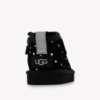UGG Classic Ultra Mini Shiny Dots Kinder Meisjes Laarzen In Zwart