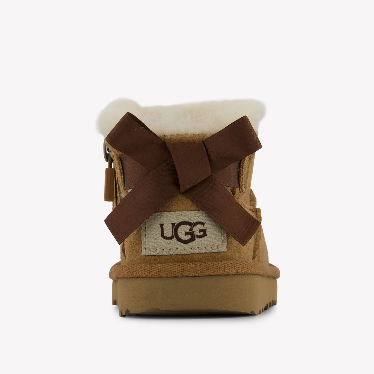 UGG Ultra Mini Bailey Bow Kinder Meisjes Laarzen In Camel