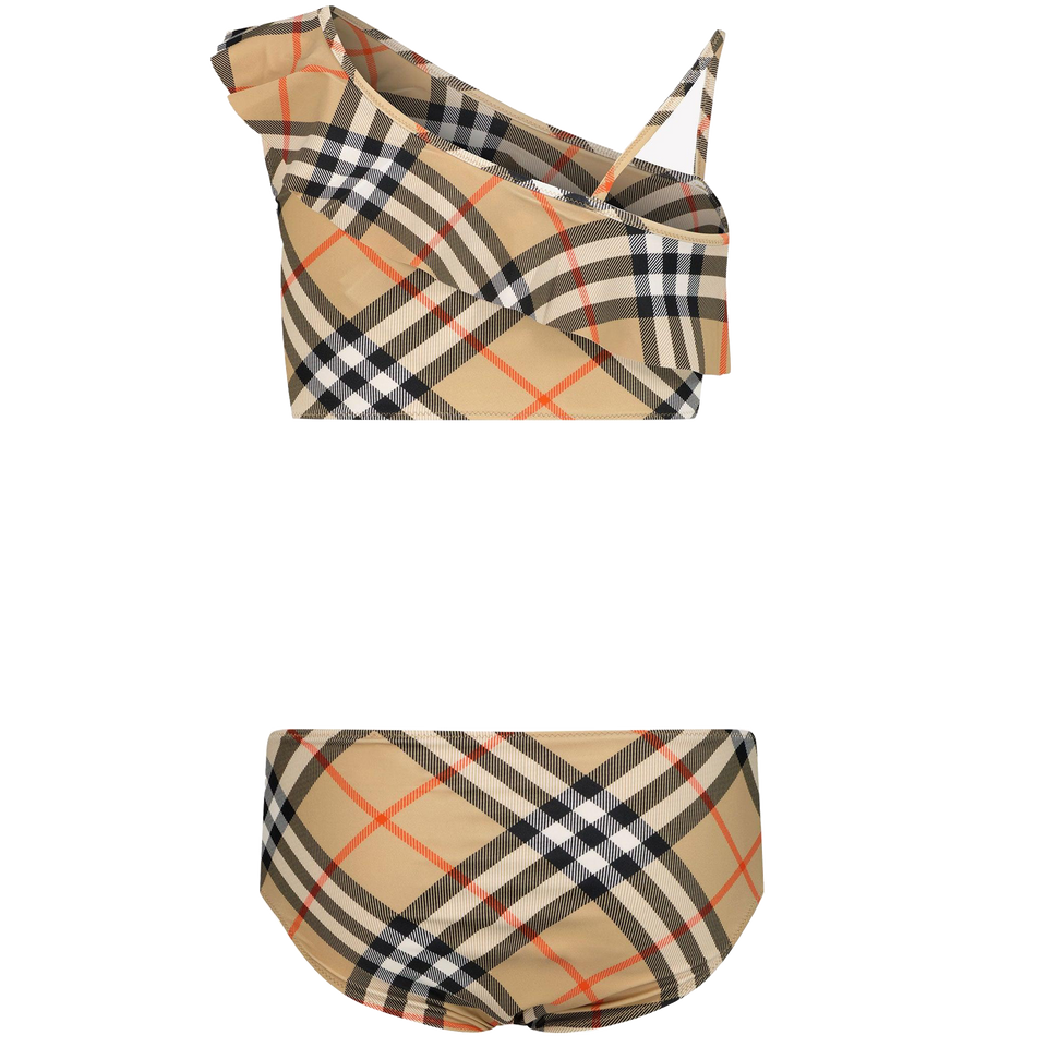 Burberry Asla Kinder Meisjes Zwemkleding In Beige