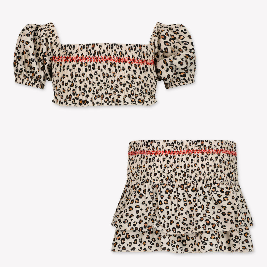MonnaLisa Kinder Meisjes Zwemkleding in Panter
