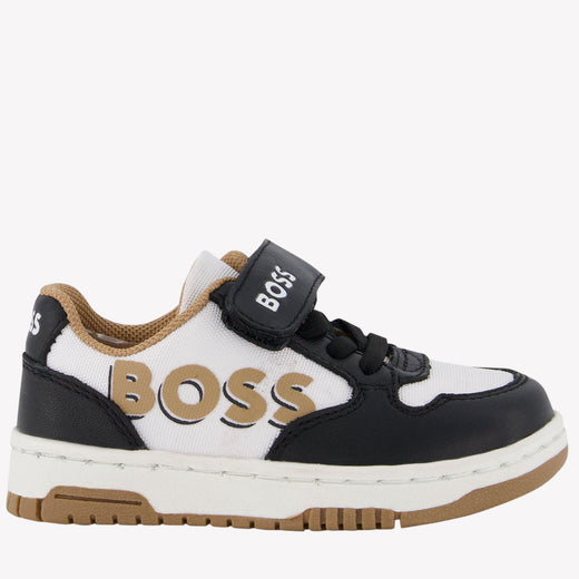 Boss Kinder Jongens Sneakers Zwart