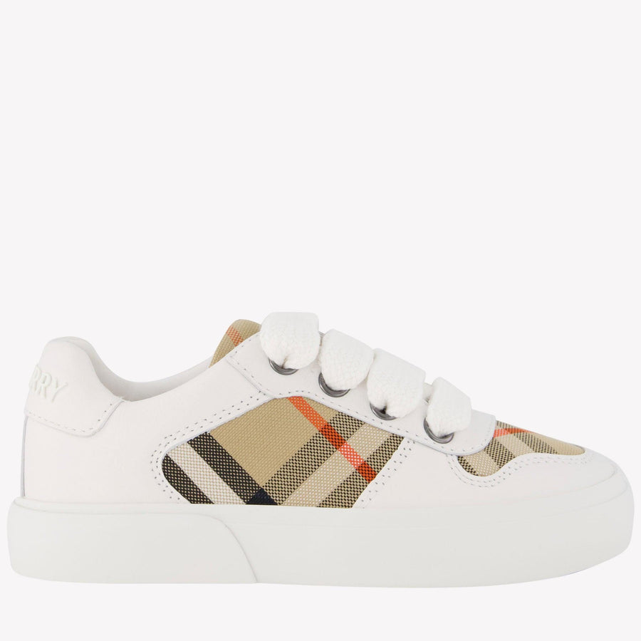 Burberry Noah Unisex Sneakers In Wit