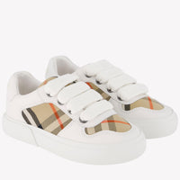 Burberry Noah Unisex Sneakers In Wit