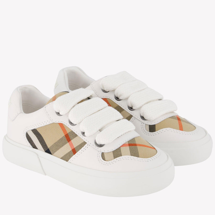 Burberry Noah Unisex Sneakers In Wit