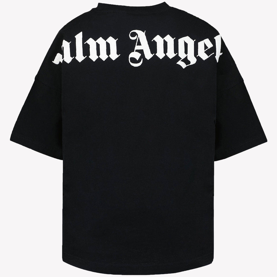 Palm Angels Jongens T-shirt Zwart