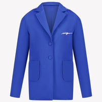 MSGM Meisjes Colbert Cobalt Blauw