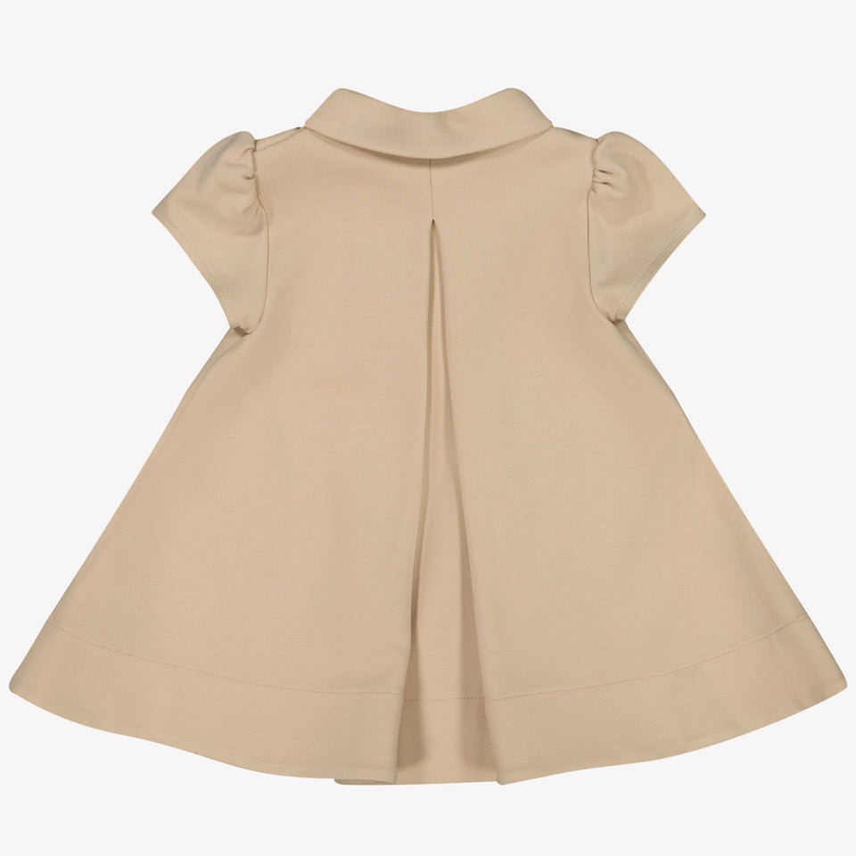 Fendi Baby Meisjes Jurk Licht Beige