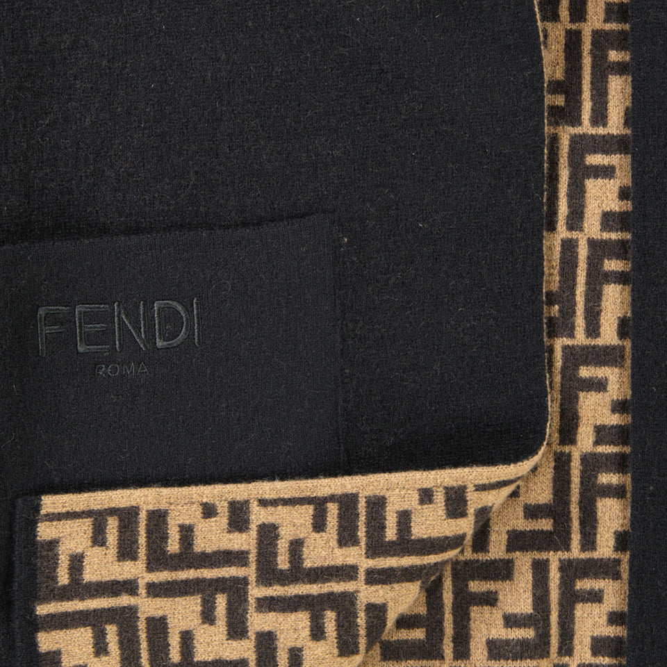 Fendi Unisex Tussenjas Zwart