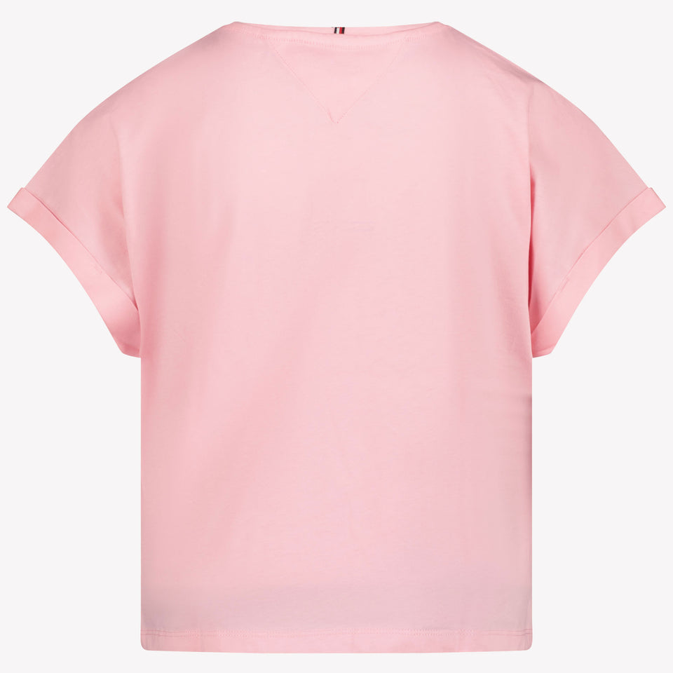 Tommy Hilfiger Kinder Meisjes T-Shirt Roze