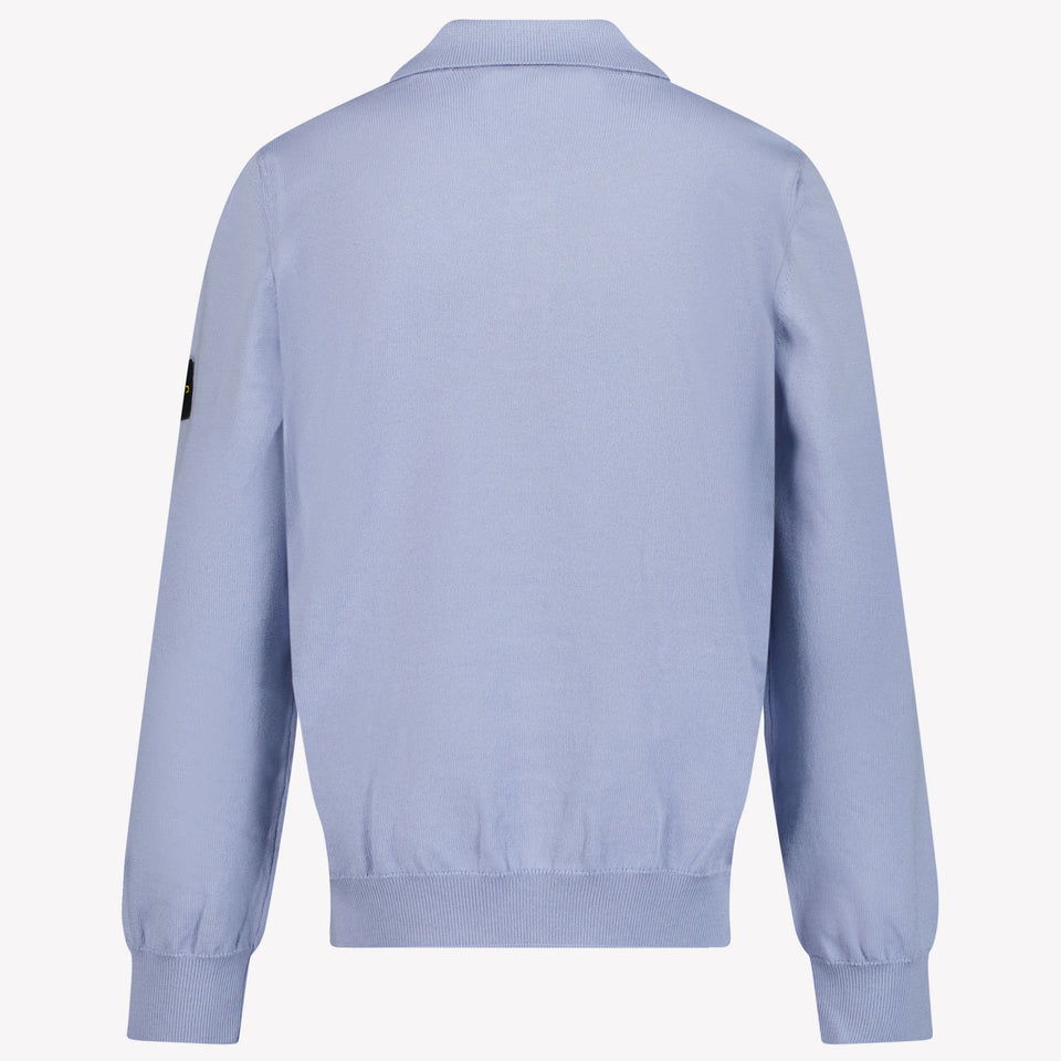 Stone Island Kinder Jongens Trui In Licht Blauw