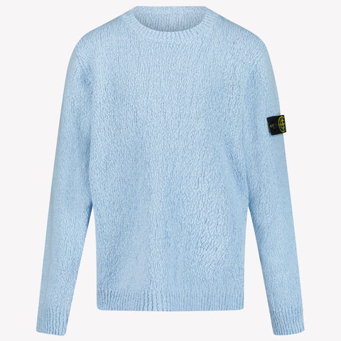 Stone Island Kinder Jongens Trui In Licht Blauw