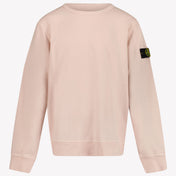 Stone Island Kinder Jongens Trui In Licht Roze