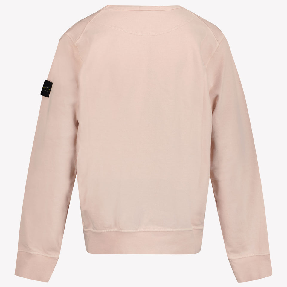 Stone Island Kinder Jongens Trui In Licht Roze