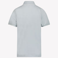 Stone Island Kinder Jongens Polo In Licht Blauw