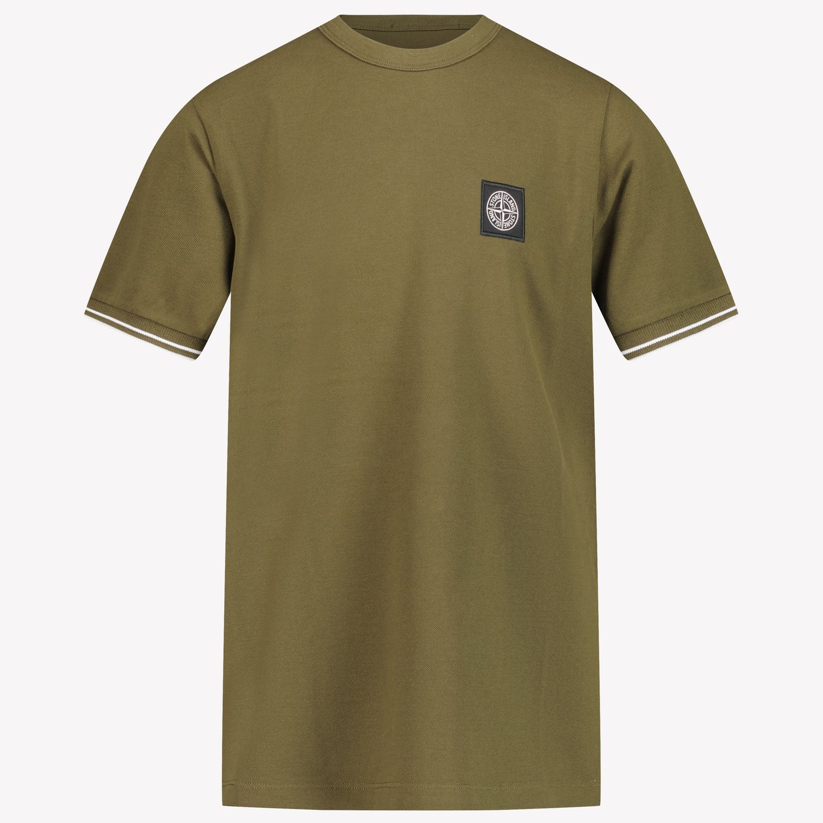 Stone Island Kinder Jongens T-Shirt In Army