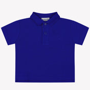 Burberry JOHANE Baby Jongens Polo In Cobalt Blauw