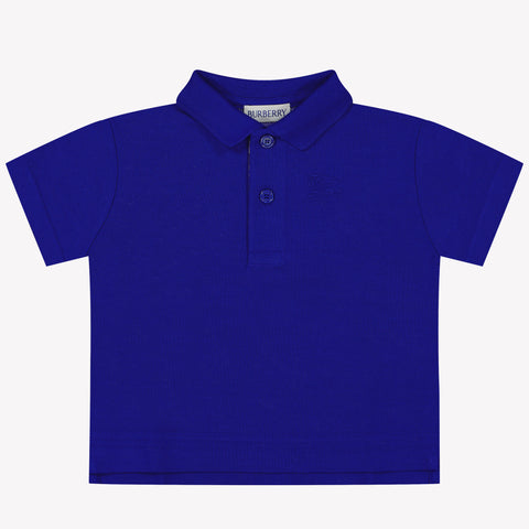 Burberry JOHANE Baby Jongens Polo In Cobalt Blauw