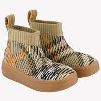 Burberry Moseley Unisex Sneakers In Beige