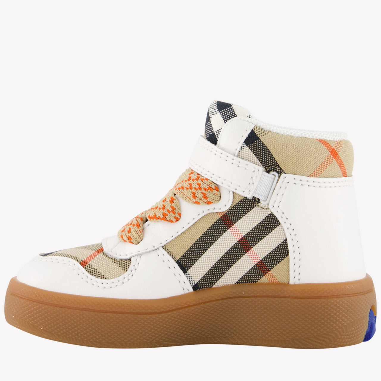 Burberry Sheldon Unisex Sneakers In Beige