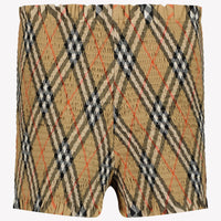 Burberry Remy Kinder Meisjes Shorts In Beige
