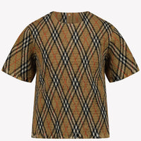 Burberry Madeline Kinder Meisjes T-Shirt In Beige