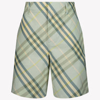 Burberry Oscar Kinder Jongens Shorts In Mint